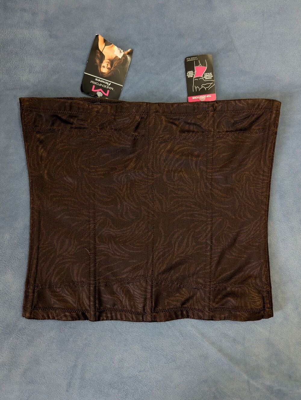NWT Maidenform Chocolate Brown Ultra Firm Control Waist Trainer Size 6M